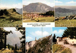 72641463 Ruhpolding Panorama Mit Rauschberg Chiemgauer Alpen Bergbahn Ruhpolding - Ruhpolding