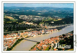 72641427 Passau Dreifluessestadt Fliegeraufnahme Passau - Passau