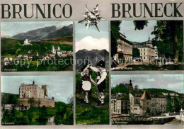 72641357 Bruneck Panorama Schloss Hotel Post Kinder Trachten Firenze - Other & Unclassified