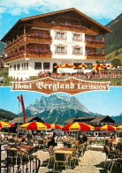 72641353 Lermoos Tirol Hotel Bergland Terrasse Wettersteingebirge Lermoos - Autres & Non Classés