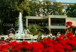 72641310 Bad Neuenahr-Ahrweiler Kurpark Restaurant Terrasse Springbrunnen Therma - Bad Neuenahr-Ahrweiler
