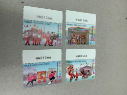 Hong Kong Stamp Intangible Cultural Heritage National Festival - Ongebruikt