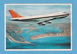 637 DURBAN BOEING 747 SOUTH AFRICAN AIRWAYS PLANE RARE POSTCARD - 1946-....: Ere Moderne