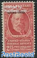 United States Of America 1953 2.75$ Revenue Stamp, Mint NH - Ungebraucht