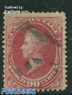 United States Of America 1870 90c Carmine, Used, Used Stamps - Gebraucht
