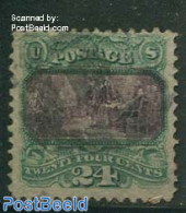 United States Of America 1869 2c Green/Violet, Used, Used Stamps - Gebruikt