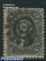 United States Of America 1861 12c, Black, Used, Used Stamps - Usados