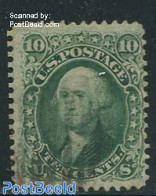 United States Of America 1861 10c, Green, Used, Used Stamps - Usados
