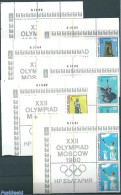 Bulgaria 1980 Olympic Games 2x6v+tabs, Mint NH, Sport - Olympic Games - Unused Stamps