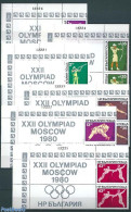 Bulgaria 1979 Olympic Games 2x6v+tabs, Mint NH, Sport - Fencing - Judo - Olympic Games - Shooting Sports - Ongebruikt