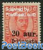 Iceland 1923 On Service 1v, Unused (hinged) - Other & Unclassified