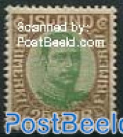 Iceland 1920 25A, Stamp Out Of Set, Unused (hinged) - Ongebruikt