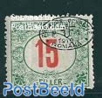 Hungary 1919 Debrecen, Postage Due, 15f, Stamp Out Of Set, Unused (hinged) - Otros & Sin Clasificación
