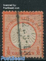 Germany, Empire 1872 1/2Gr, Used, Used - Used Stamps