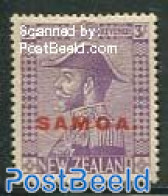 Samoa 1926 3Sh, Stamp Out Of Set, Unused (hinged) - Samoa