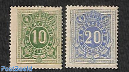 Belgium 1870 Postage Due 2v, Unused (hinged) - Otros & Sin Clasificación