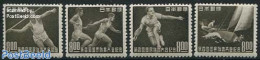 Japan 1949 National Sport Games 4v, Unused (hinged), Sport - Athletics - Sport (other And Mixed) - Nuevos