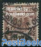 Türkiye 1889 2.5PIA, German Post, Stamp Out Of Set, Unused (hinged) - Altri & Non Classificati