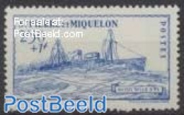 Saint Pierre And Miquelon 1941 2.50F, Stamp Out Of Set, Mint NH, Transport - Ships And Boats - Boten
