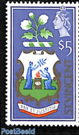 Saint Vincent 1965 $5, Stamp Out Of Set, Mint NH, History - Coat Of Arms - St.Vincent (1979-...)