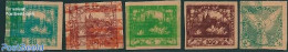Czechoslovkia 1920 5 Proofs, Mint NH, Various - Special Items - Other & Unclassified