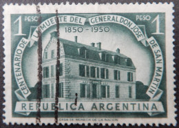 Argentinië Argentinia 1950 (3) The 100th An.  Of The Death Of San Martin - Used Stamps