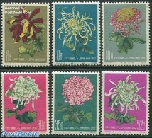China People’s Republic 1960 Flowers 6v, Mint NH, Nature - Flowers & Plants - Nuovi