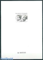 Slovakia 2003 Svorad & Benedikt. Special Sheet, Mint NH, Religion - Religion - Neufs