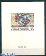 Czechoslovkia 1986 International Brigade Spain, Special Sheet, Mint NH, Art - Modern Art (1850-present) - Sonstige & Ohne Zuordnung