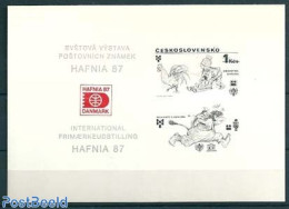 Czechoslovkia 1979 International Year Of The Child, Special Sheet, Mint NH, Nature - Various - Animals (others & Mixed.. - Autres & Non Classés