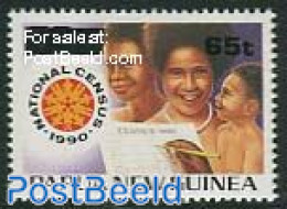 Papua New Guinea 1994 National Census 65t Overprint, Stamp Out Of Set, Mint NH - Papua New Guinea