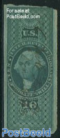 United States Of America 1862 $10, Revenue Stamp, Probate Of Will, Imperf., Used - Altri & Non Classificati