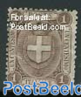 Eritrea 1897 1c, Stamp Out Of Set, Unused (hinged) - Eritrea