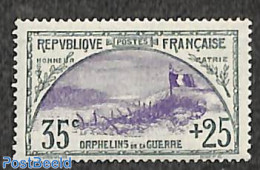 France 1917 35+25c, Stamp Out Of Set, Unused (hinged) - Ongebruikt