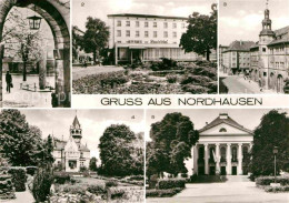 72641050 Nordhausen Thueringen Mahnmal HO Hotel Handelshof Albert Kuntz Platz Ra - Nordhausen