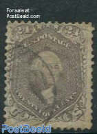 United States Of America 1861 24c, Lilac/grey, Used, Used Stamps - Gebruikt