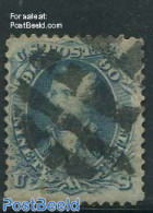 United States Of America 1861 90c, Blue, Used, Used Stamps - Usados