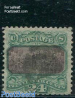 United States Of America 1869 24c Green/violet, Used, Used Stamps - Used Stamps