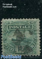 United States Of America 1869 12c Green, Used, Used Stamps, Transport - Ships And Boats - Gebruikt