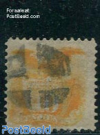 United States Of America 1869 10c Orange, Used, Used Stamps - Gebruikt