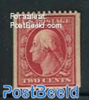 United States Of America 1910 2c, Hor. Perf. 12, Stamp Out Of Set, Unused (hinged) - Ungebraucht
