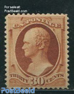 United States Of America 1887 30c Orange/brown, Unused Hinged, Very Well Centred, Unused (hinged) - Ongebruikt