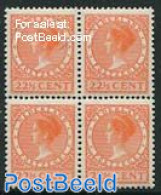 Netherlands 1939 22.5c Orange, Block Of 4 [+], Mint NH - Ongebruikt