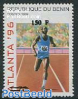 Benin 2000 150F On 75F  Overprint, Mint NH, Sport - Athletics - Olympic Games - Nuovi