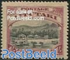 Aitutaki 1920 1Sh, Stamp Out Of Set, Unused (hinged), Transport - Ships And Boats - Boten