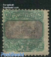 United States Of America 1869 24c Green/violet, Used, Used Stamps - Oblitérés