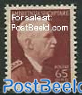 Albania 1939 65Q, Stamp Out Of Set, Mint NH - Albania