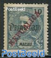 Macao 1915 10A, Stamp Out Of Set, Unused (hinged) - Ongebruikt