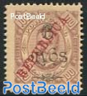 Macao 1913 6A On 100R Brown, Stamp Out Of Set, Unused (hinged) - Ongebruikt