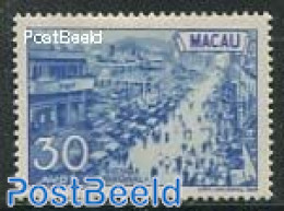 Macao 1950 30A, Stamp Out Of Set, Unused (hinged), Various - Street Life - Neufs